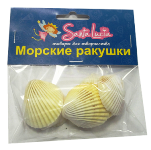 2198 Ракушка Куклис белый 50гр