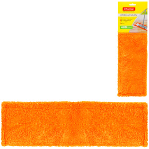 Насадка МОП для швабры OfficeClean Professional с карманами, 40*10см, микрофибра, светло-ора (101310
