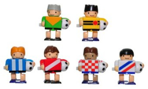 Игрушка заводная футболисты