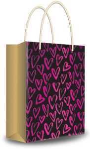 Крафт Пакет M фольга 180*227