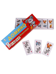 20. ДОМИНО ПЛАСТИКОВОЕ. ЖИВОТНЫЕ (Арт. ИН-0971)