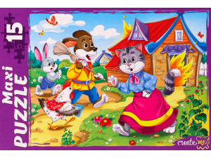 МАКСИ-ПАЗЛЫ. 15 элементов /КОШКИН ДОМ/ (Арт. ПМ15-5937)