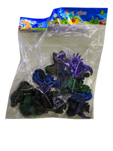 Кольцо детское /ДРАКОНЫ-3/ (микс, 12 шт., в пакете) (Арт. AN03031)