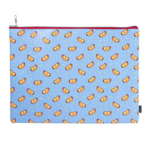 Папка 1 отд. А4 FOOD ADDICTION 330х260 мм молния ПВХ