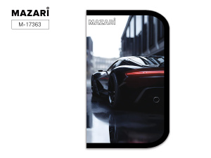 Пенал односекционный МАШИНА, 190*115 мм, откидная планка, ламинированный картон, ОПП-пакет