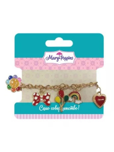 Браслет с подвесками /Радуга/ 1, 5 см.