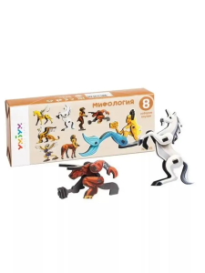 /Мифология/. Набор из 8 пазлов. Игра настольно-печатная /Объемные пазлы/