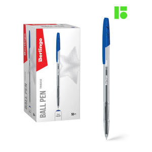 Ручка шариковая Berlingo /Tribase/, синяя, 1,0мм CBp_10902 (10702070/080825/5273122/1, Китайская Нар