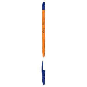 Ручка шариковая Berlingo /Tribase Orange/, синяя, 0,7мм CBp_70910 (10702070/011024/3317849/1, Китайс