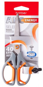 Ножницы Hatber 17см SELECT Лёгкий Рез