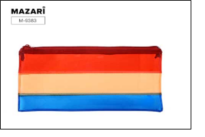 Пенал-косметичка LITUR, на молнии, ПВХ , ОПП-упаковка