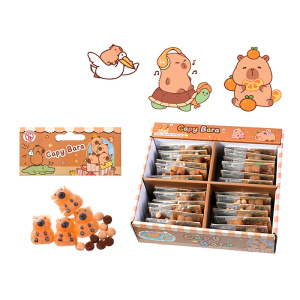 Игрушки-антистресс КАПИБАРА, 4 шт., 3*3 см, ОПП-упаковка