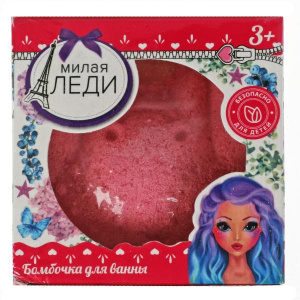 Бомбочка для ванны краб, 60 г МИЛАЯ ЛЕДИ в кор.30шт