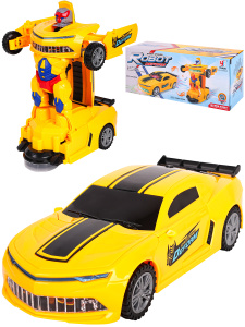 Машинка-трансформер /Робот-2/(свет,звук,бат.3шт.АА не в компл.,в коробке) (Арт. 1840330)